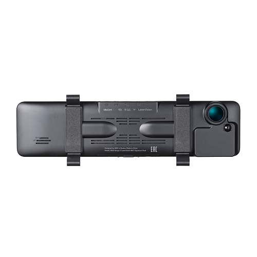 Видеорегистратор зеркало с сигнатурным радар-детектором iBOX Range 2 LaserVision WiFi Signature Dual + Камера заднего вида iBOX RC FHD11